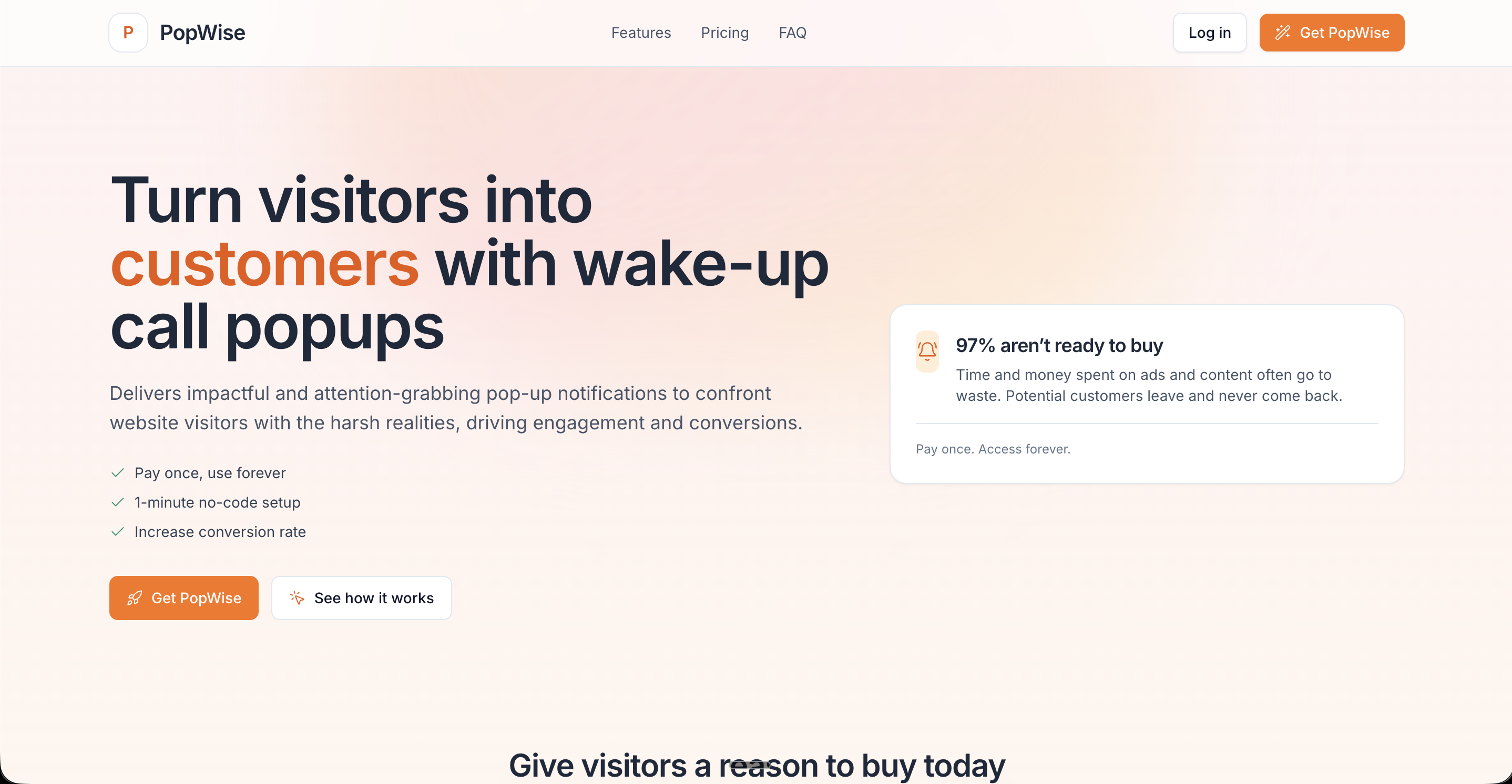 PopWise Popup Platform